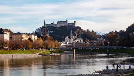 Salzburg-Riverscape-&-Hohensalzburg-Fortress